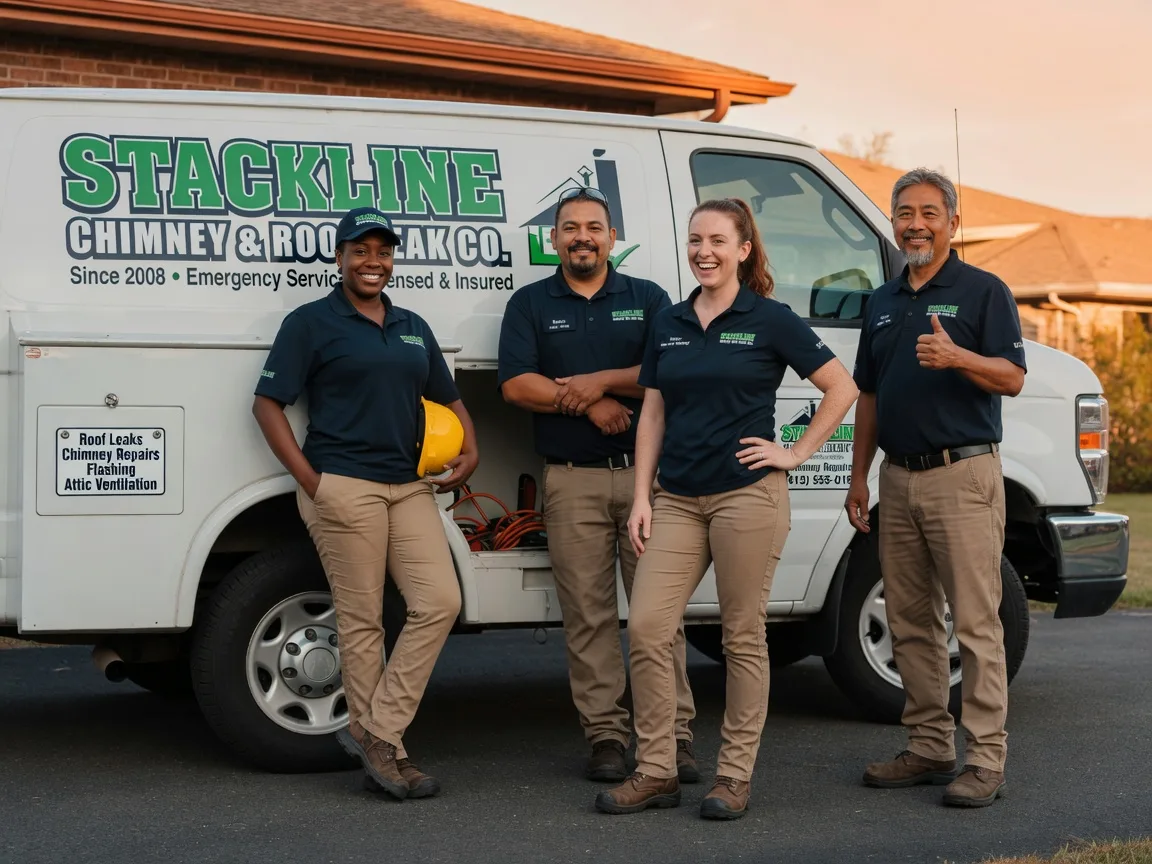 Chimney flashing repair company in Parkersburg, IL